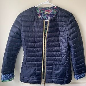 Lilly Pulitzer Reversible Puffer Jacket